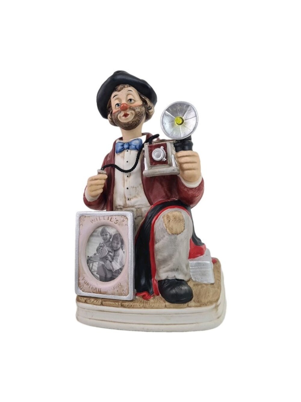 Melody in Motion Waco Willie The Photographer Figure Mechanism Vintage W11